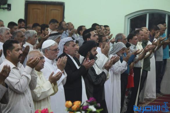 صلاة عيد الفطر المبارك في الناصرية - تقرير صوتي مصور -
