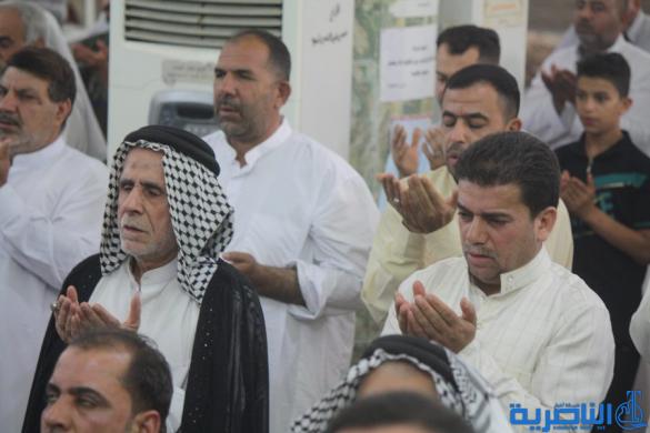 صلاة عيد الفطر المبارك في الناصرية - تقرير صوتي مصور -
