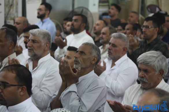صلاة عيد الفطر المبارك في الناصرية - تقرير صوتي مصور -