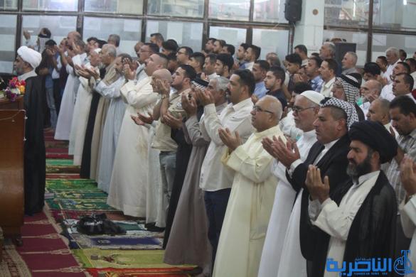 صلاة عيد الفطر المبارك في الناصرية - تقرير صوتي مصور -
