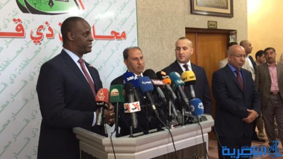 القنصل الامريكي من الناصرية .. نعمل على جذب المستثمرين الى ذي قار -تقرير مصور -