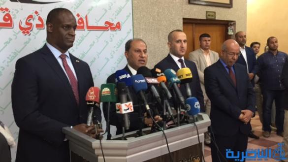 القنصل الامريكي من الناصرية .. نعمل على جذب المستثمرين الى ذي قار -تقرير مصور -