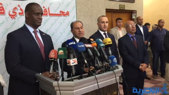القنصل الامريكي من الناصرية .. نعمل على جذب المستثمرين الى ذي قار -تقرير مصور -