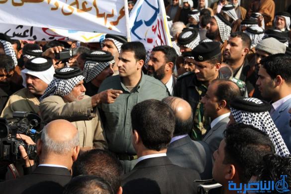 روابط المختارين في ذي قار يتظاهرون دعما للقوات المسلحة -تقرير مصور -