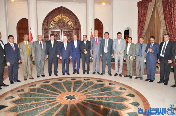معصوم يلتقي محافظ ذي قار ويثني على جهود ادراج الاهوار في لائحة التراث