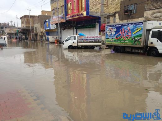 الأنواء الجوية في ذي قار : 57 ملم من الأمطار تساقطت على المحافظة خلال 24 ساعة - تقرير مصور -