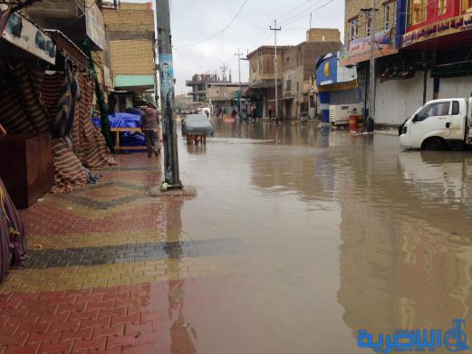 الأنواء الجوية في ذي قار : 57 ملم من الأمطار تساقطت على المحافظة خلال 24 ساعة - تقرير مصور -