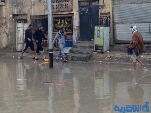 الأنواء الجوية في ذي قار : 57 ملم من الأمطار تساقطت على المحافظة خلال 24 ساعة - تقرير مصور -