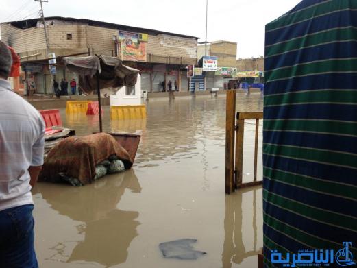 الأنواء الجوية في ذي قار : 57 ملم من الأمطار تساقطت على المحافظة خلال 24 ساعة - تقرير مصور -