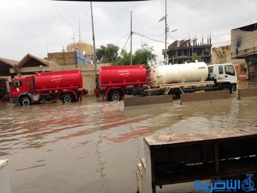الأنواء الجوية في ذي قار : 57 ملم من الأمطار تساقطت على المحافظة خلال 24 ساعة - تقرير مصور -