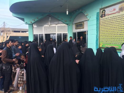 بالصور:المئات من ابناء الناصرية يحييون ذكرى وفاة النبي &quot; ص&quot;