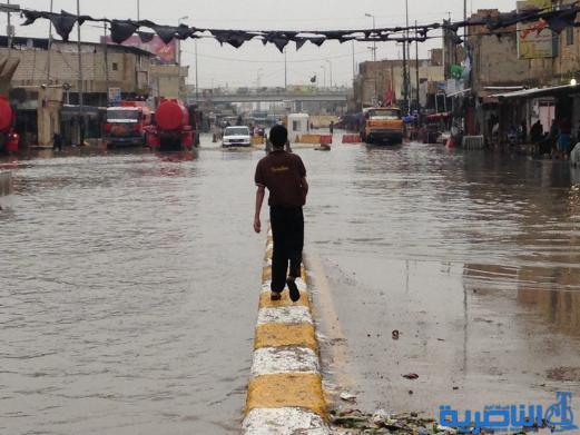 أنواء ذي قار : امطار اليوم ستكون اشد والغيوم ستصب اطنانا من المياه على الناصرية