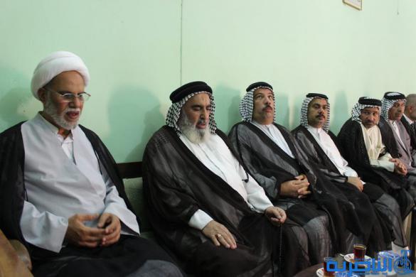 وفود رسمية من بدر والعصائب والفضلية والاصلاح يزورون مكتب الشيخ الناصري للاعراب عن تضامنهم - تقرير مصور -