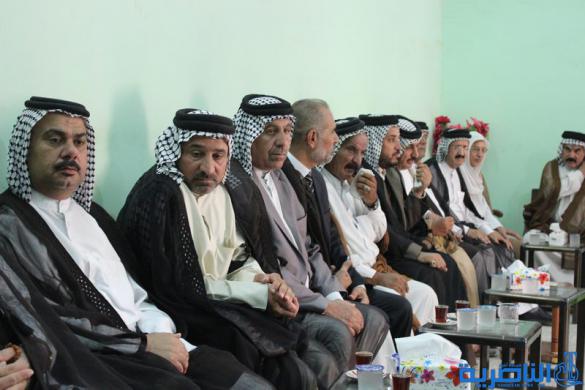 وفود رسمية من بدر والعصائب والفضلية والاصلاح يزورون مكتب الشيخ الناصري للاعراب عن تضامنهم - تقرير مصور -