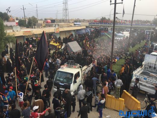 بالصور:المئات من ابناء الناصرية يحييون ذكرى وفاة النبي &quot; ص&quot;
