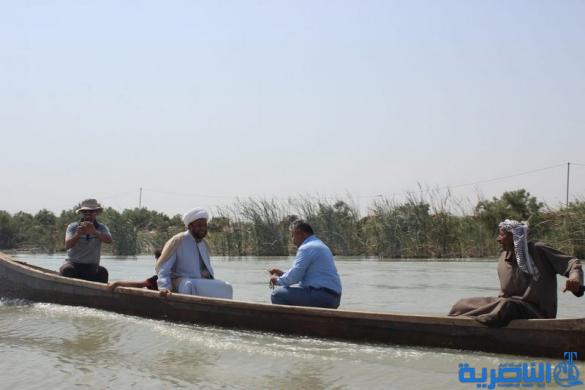 امن الاسلامي تعلن اطلاق اول حملة تطوعية لمكافحة زهرة النيل -تقرير مصور -