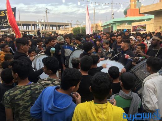بالصور:المئات من ابناء الناصرية يحييون ذكرى وفاة النبي &quot; ص&quot;