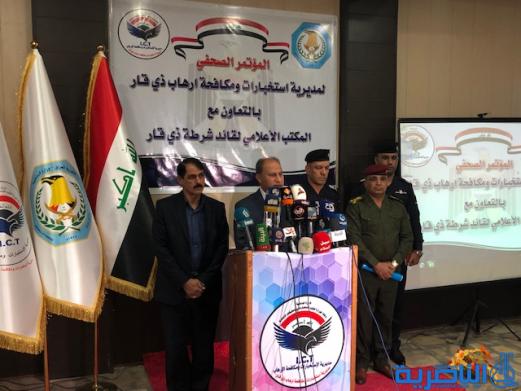 اجهزة ذي قار الامنية تعلن الايقاع بشبكات مخدرات وعصابات ابتزاز ومئات المطلوبين للقضاء