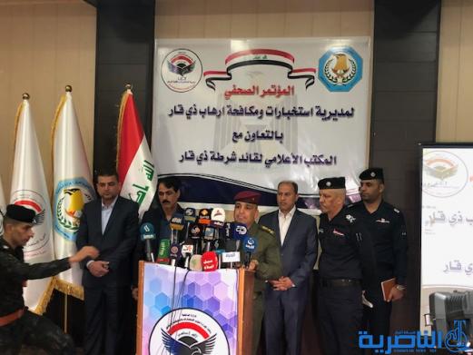 اجهزة ذي قار الامنية تعلن الايقاع بشبكات مخدرات وعصابات ابتزاز ومئات المطلوبين للقضاء
