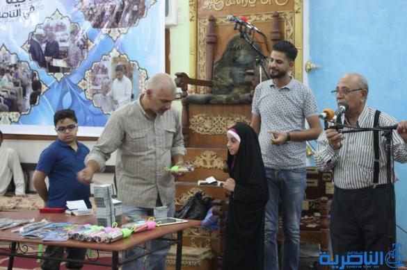 ذي قار : التضامن تقيم مسابقتها الرمضانية الدينية السابعة بمشاركة العشرات  _ تقرير مصور _