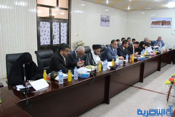 مجلس ذي قار يستجوب مدير تربية المحافظة ويؤجل اختيار مدير البلديات - تقرير مصور -