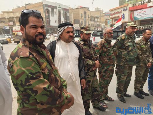 العشرات يتظاهرون في الناصرية للمطالبة باعدام الارهابيين في سجن الحوت - تقرير مصور-