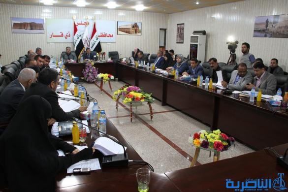 مجلس ذي قار يستجوب مدير تربية المحافظة ويؤجل اختيار مدير البلديات - تقرير مصور -