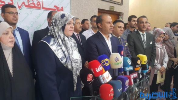 وزيرة الصحة تتعهد من ذي قار بانجاز المستشفيات المتلكئة وتامين الادوية
