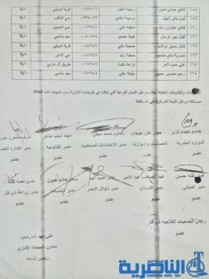 مكتب البرلمان في ذي قار يوزع الجمعة تعويضات مالية للمتضررين من الامطار – قوائم بالاسماء –