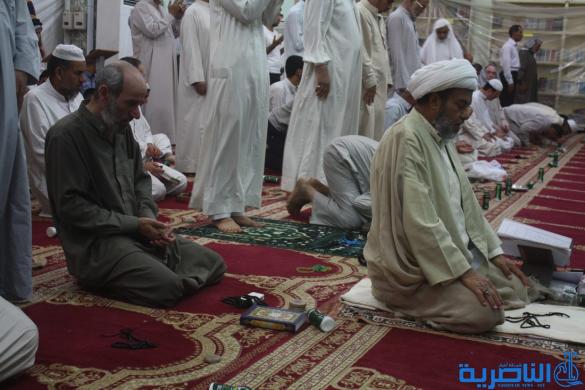 74 مصليا يؤدون شعيرة الاعتكاف في مسجد الشيخ عباس الكبير في الناصرية - تقرير مصور - 