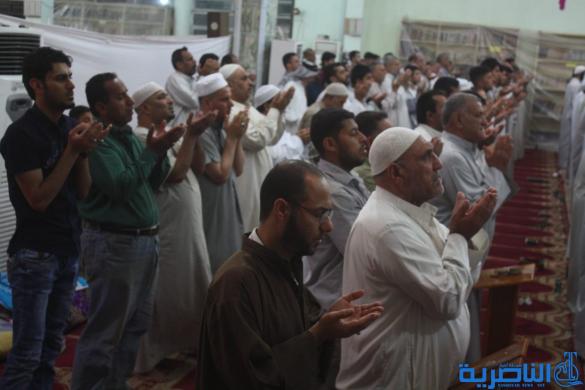 74 مصليا يؤدون شعيرة الاعتكاف في مسجد الشيخ عباس الكبير في الناصرية - تقرير مصور - 