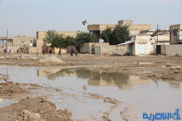 اهالي حي اريدو في الناصرية يتظاهرون للمطالبة بتحسين الخدمات – تقرير مصور –