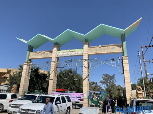 بالصور:محافظ ذي قار يفتتح معرض الزهور الخامس في متنزه الناصرية