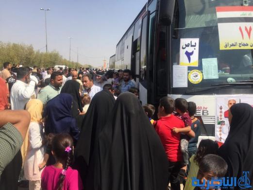 بالصور ... انطلاق قوافل حجاج ذي قار برا