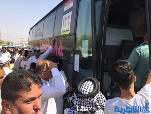 بالصور ... انطلاق قوافل حجاج ذي قار برا