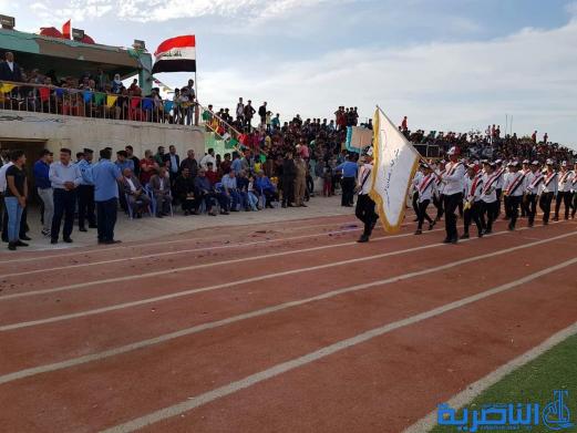 بالصور:تربية ذي قار تقيم مهرجانها الرياضي السنوي لالعاب القوى والعروض الارضية