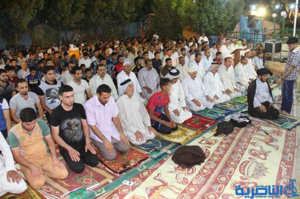 مئات المصلين يحيون ليلة القدر في مساجد الناصرية – تقرير مصور -