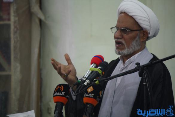امام جمعة الناصرية يدعو الى موقف رسمي وشعبي ازاء القرار الامريكي الاخير