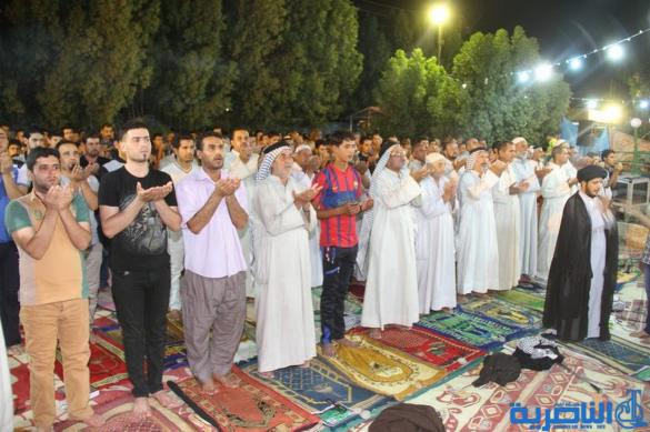 مئات المصلين يحيون ليلة القدر في مساجد الناصرية – تقرير مصور -
