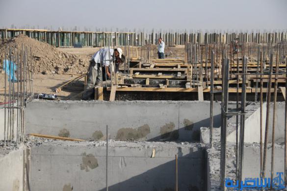 مجمع الناصرية السكني يحقق نسب انجاز متقدمة في غضون أربعة أشهر من المباشرة بالعمل – تقرير مصور -