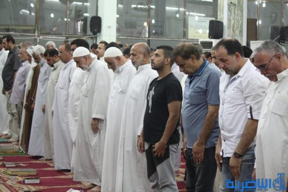 بالصور : احياء ليلة القدر في مسجد الشيح عباس وسط الناصرية