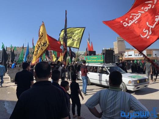 بالصور:ابناء الناصرية يحييون ذكرى شهادة الامام الكاظم عليه السلام