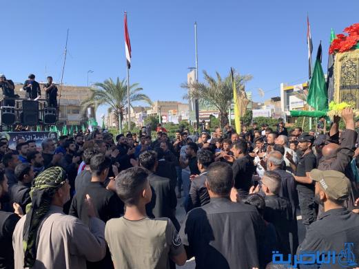 بالصور:ابناء الناصرية يحييون ذكرى شهادة الامام الكاظم عليه السلام