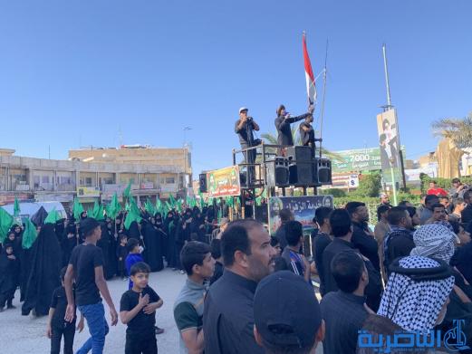 بالصور:ابناء الناصرية يحييون ذكرى شهادة الامام الكاظم عليه السلام