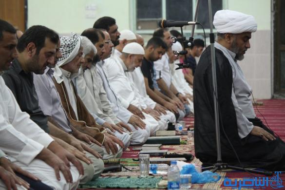 بالصور : احياء ليلة القدر في مسجد الشيح عباس وسط الناصرية