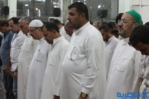 بالصور : احياء ليلة القدر في مسجد الشيح عباس وسط الناصرية