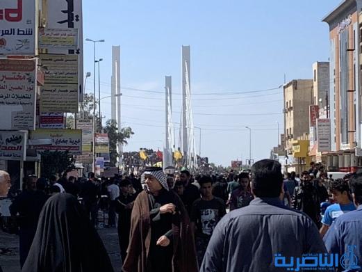 بالصور:ابناء الناصرية يحييون ذكرى شهادة الامام الكاظم عليه السلام