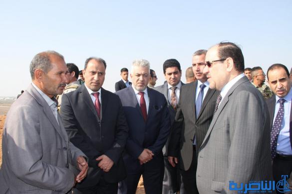 بالصور:المالكي يزور زقورة اور الاثرية 
