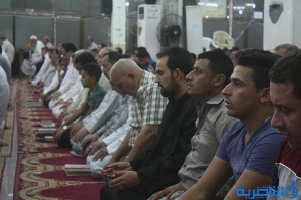 بالصور : احياء ليلة القدر في مسجد الشيح عباس وسط الناصرية