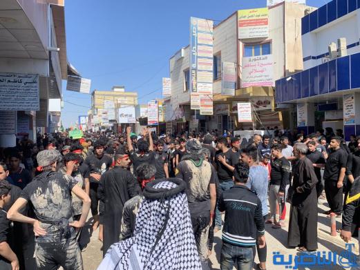 بالصور:ابناء الناصرية يحييون ذكرى شهادة الامام الكاظم عليه السلام